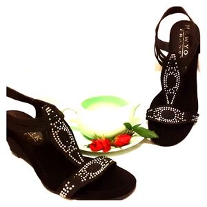 Womens wedge sandals 6.5